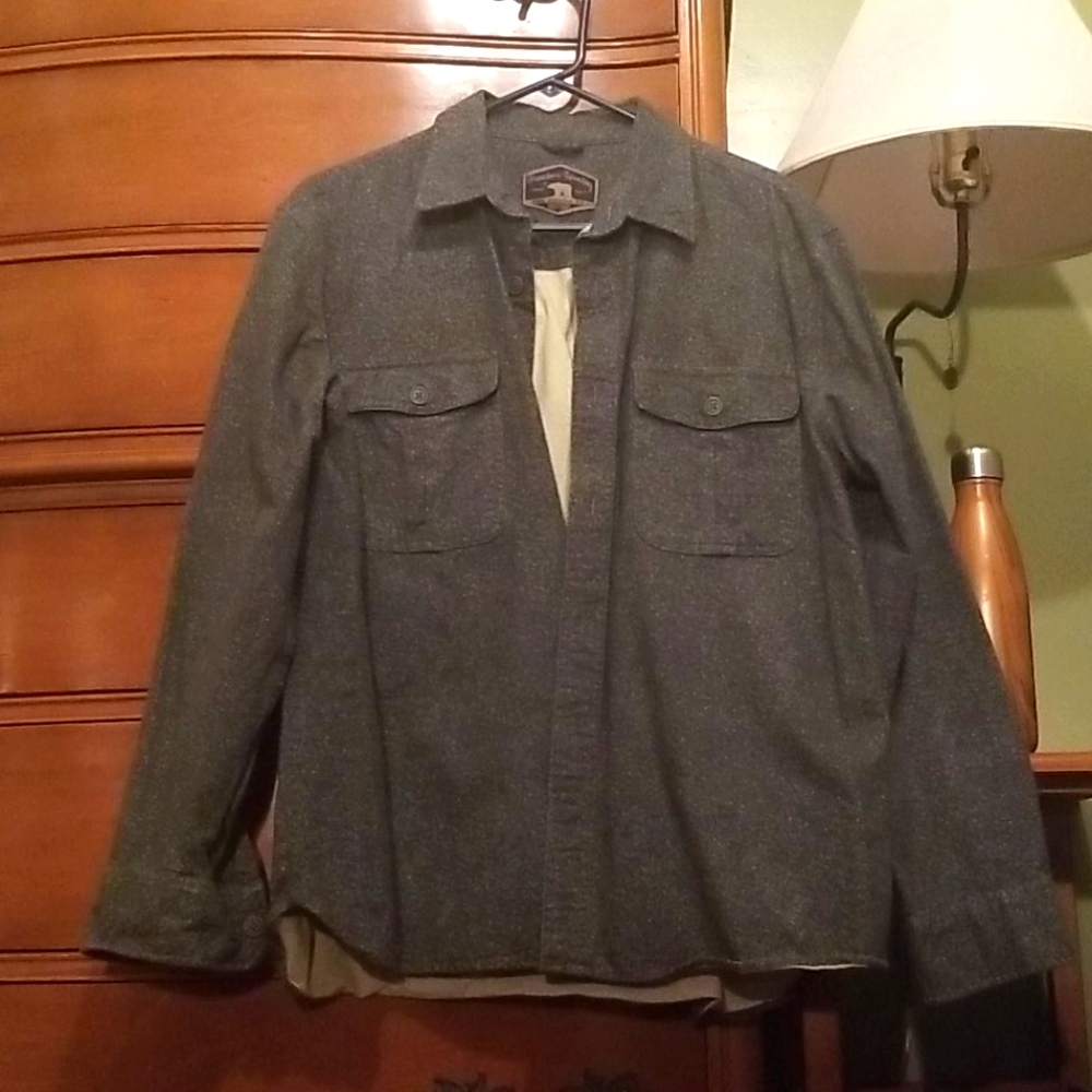 Heathered Green Camping Shirt (Hearty)